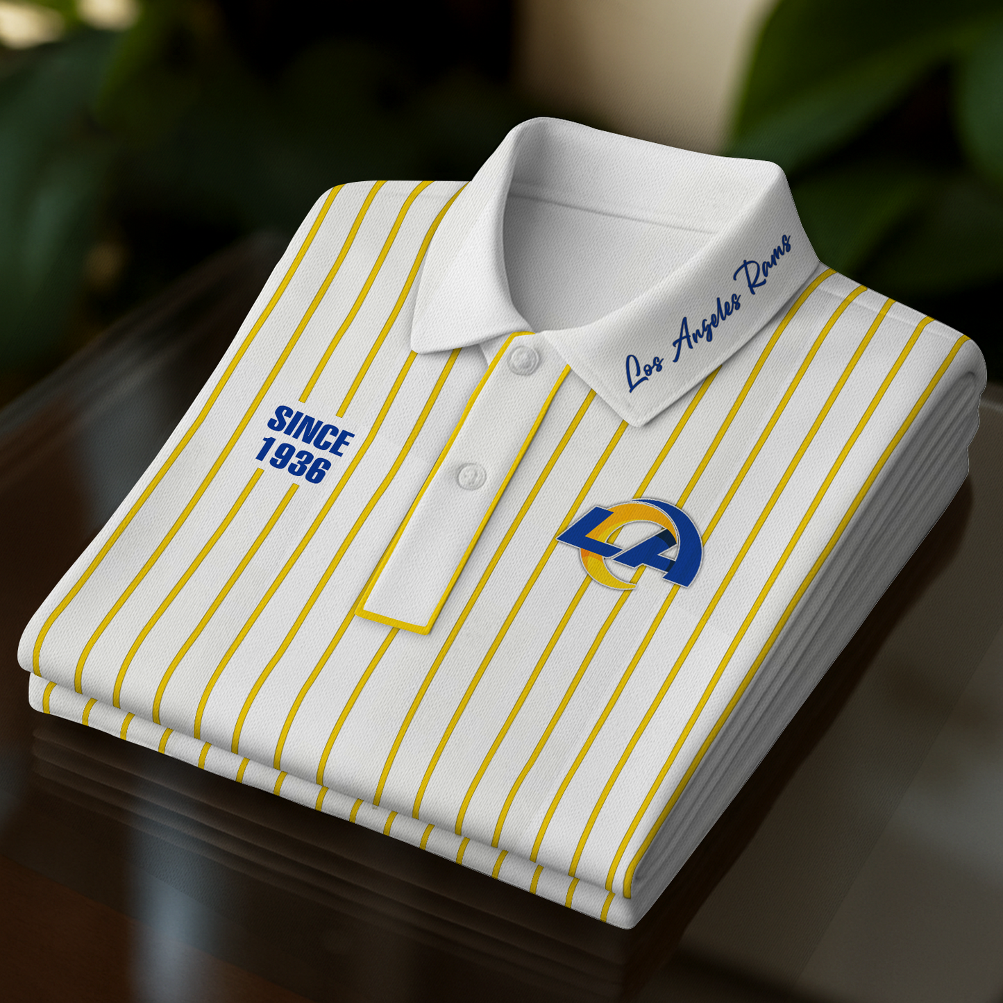 LAR Premium NFL Polo Shirt 2608