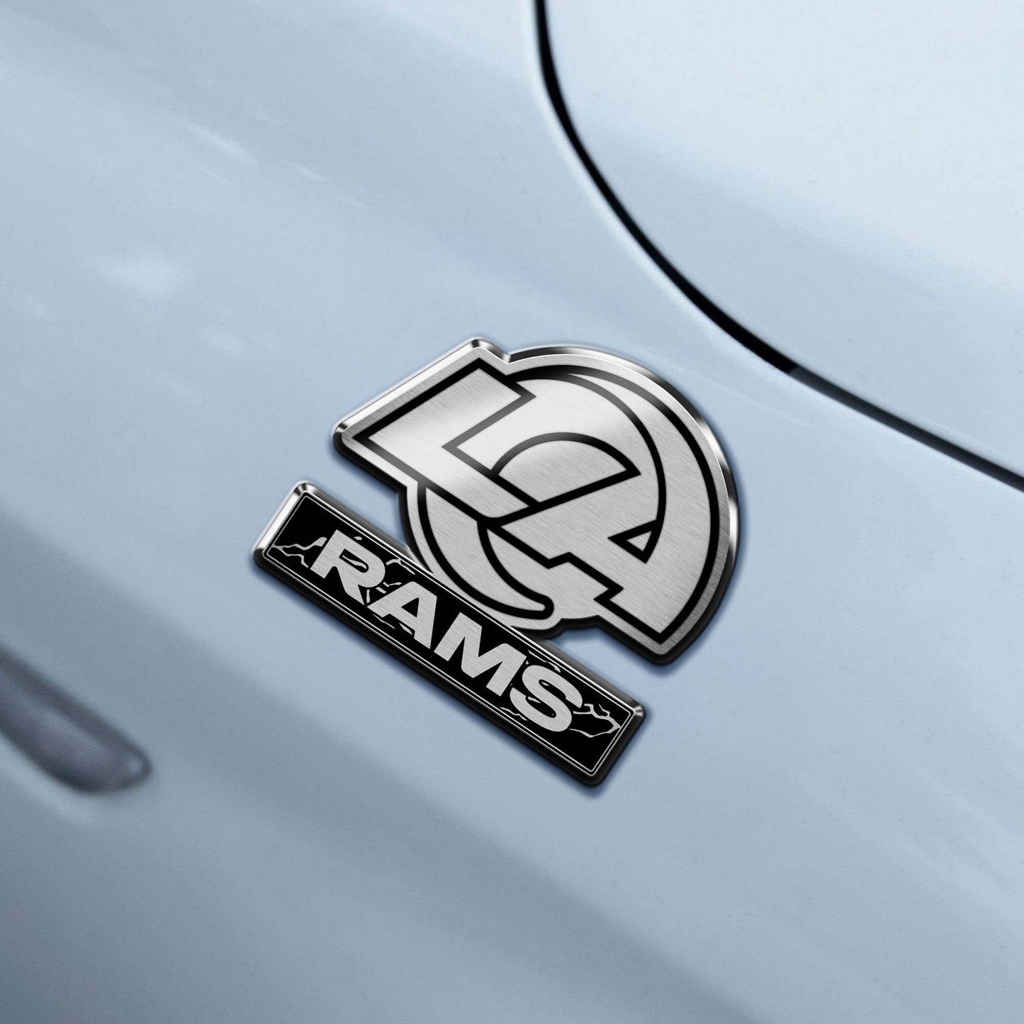 LAR V2 Premium 3D Car Name Badge DDT CTND