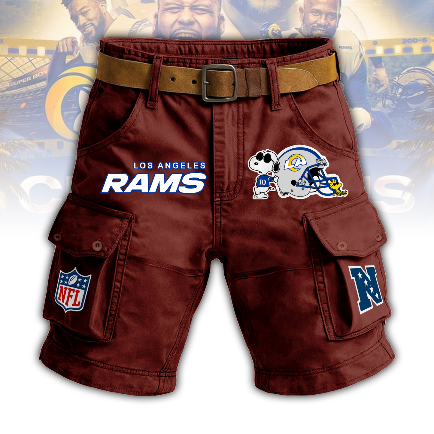 LAR x NFL Man Shorts