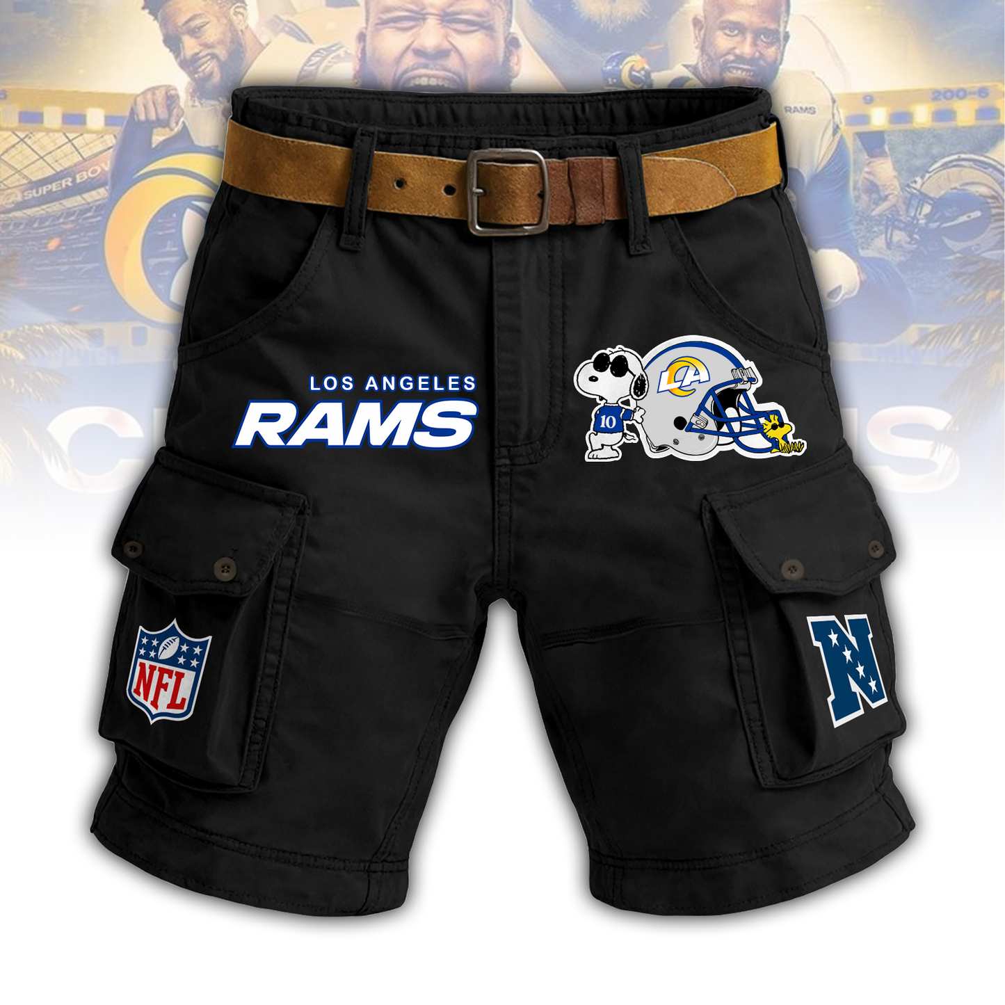 LAR x NFL Man Shorts