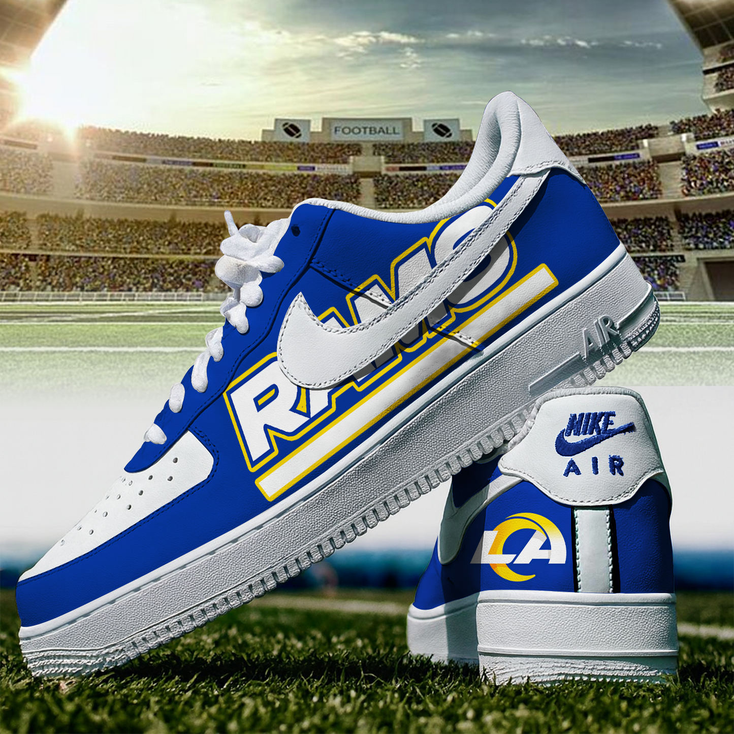 LAR x NFL PREMIUM AF1 SNEAKER V1 DATND TANTD
