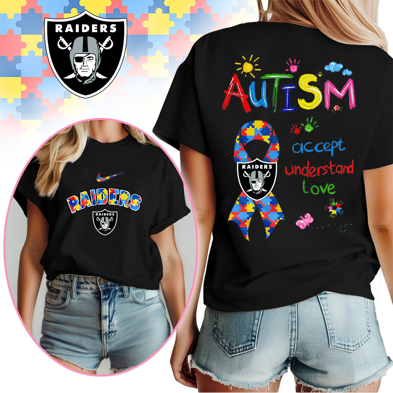 LVR Premium Autism Awareness 3D Shirt DDT TTV
