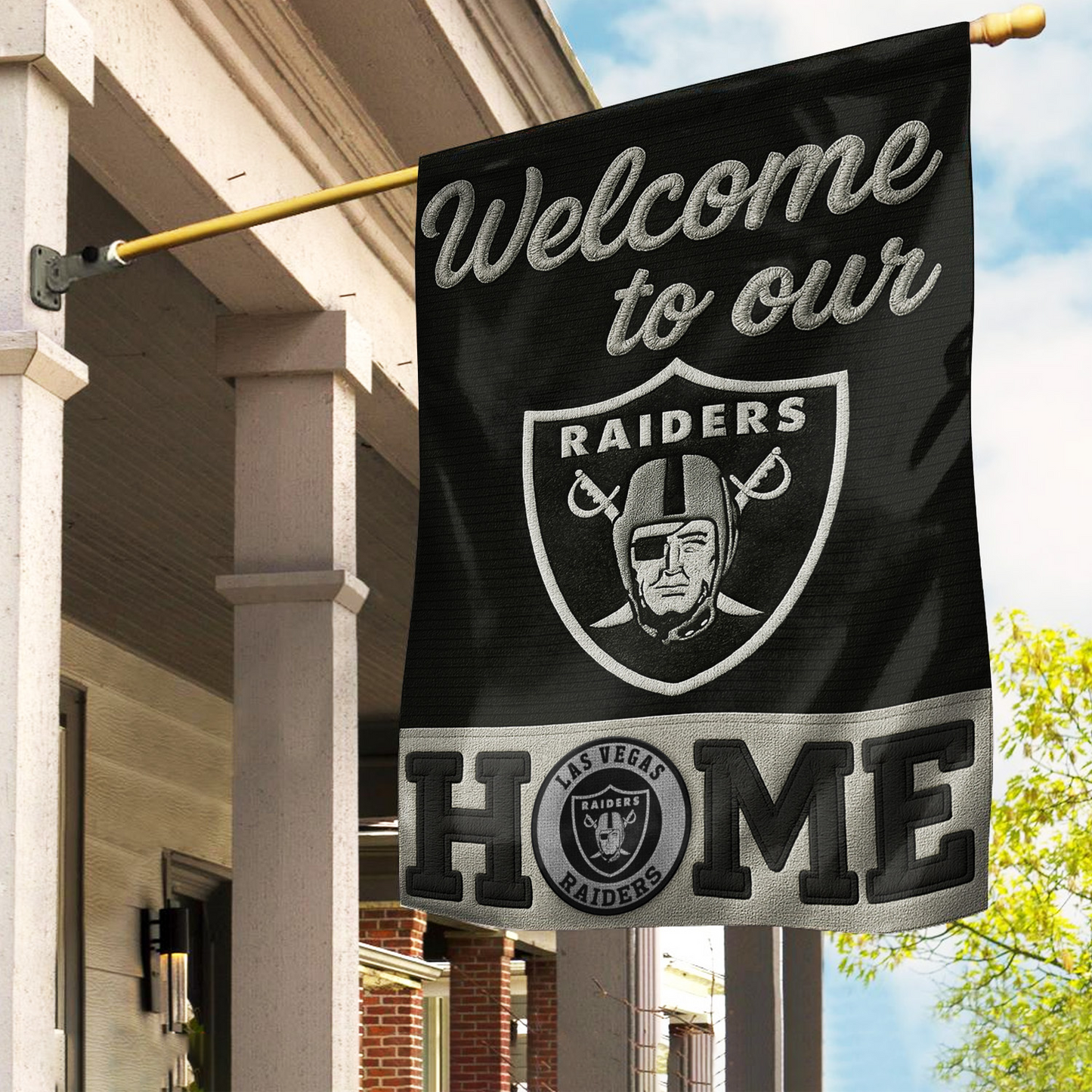 LVR Premium NFL Welcome Home Flag DDT NTL