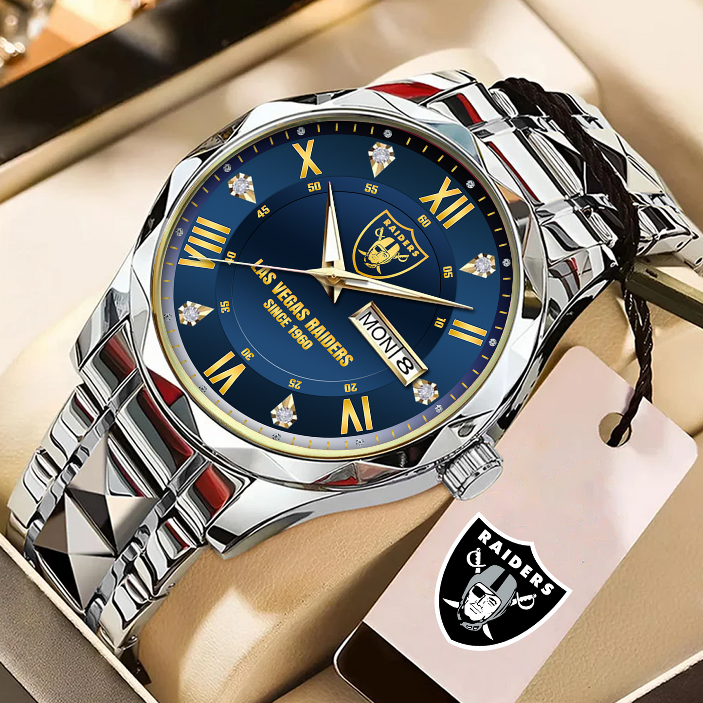 LVR x NFL Alloy Luxury Quartz Watch DATND TANTD