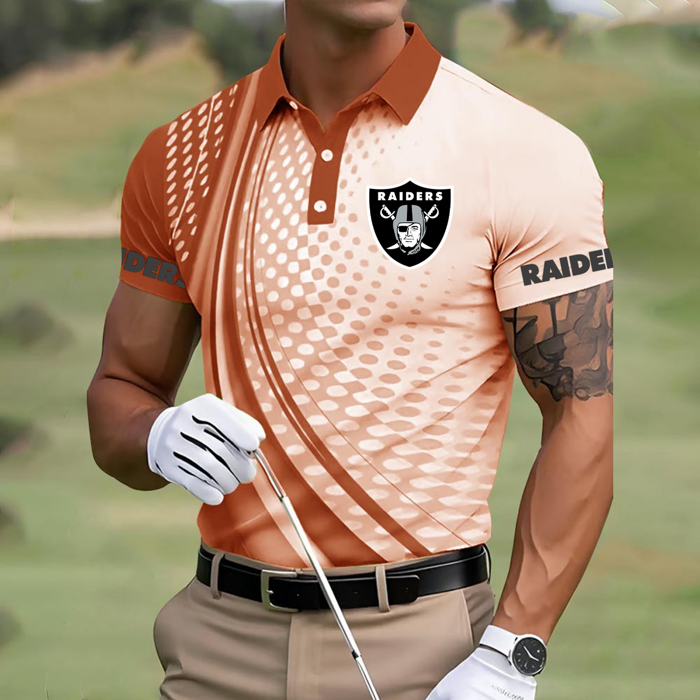 LVR x NFL Polo Shirt DATND TANTD