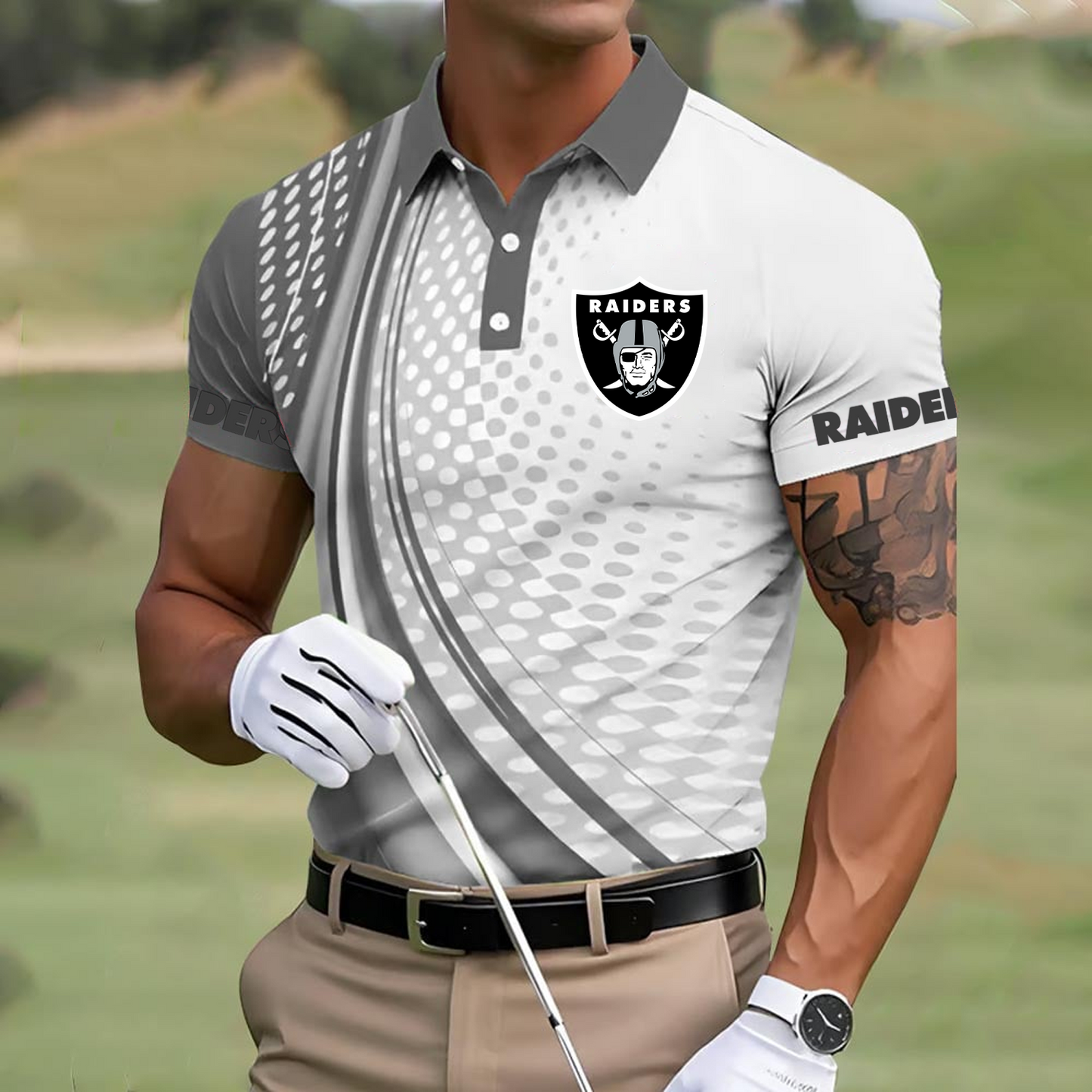 LVR x NFL Polo Shirt DATND TANTD