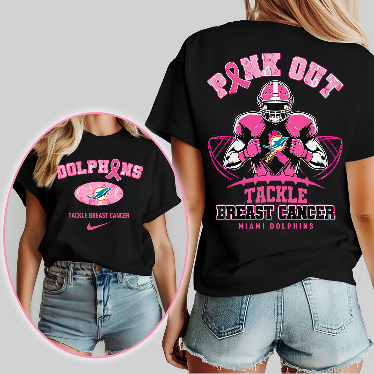 MD Pink Out - Tackle Breast Cancer 3D Shirt DDT 060825 CTND