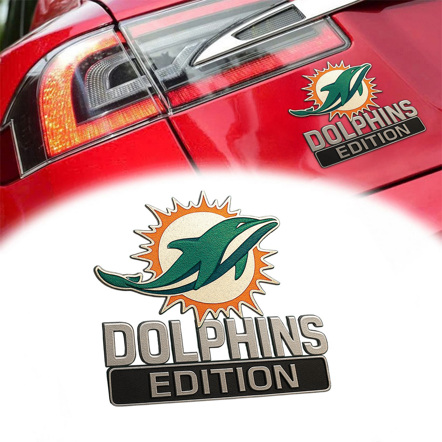 MD Premium 3D Car Name Badge DDT TTV