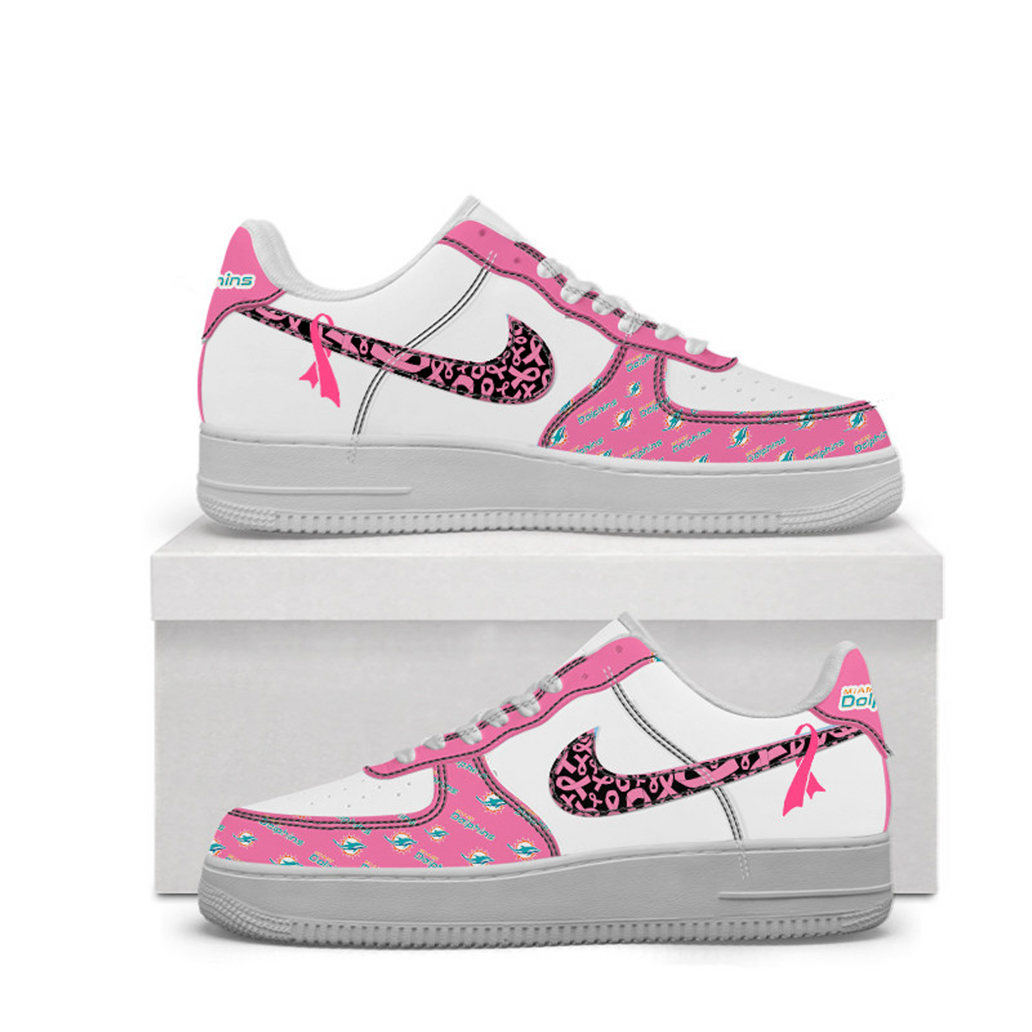 MIA Man Low Top Shoes x Breast Cancer Awareness DatND DVT