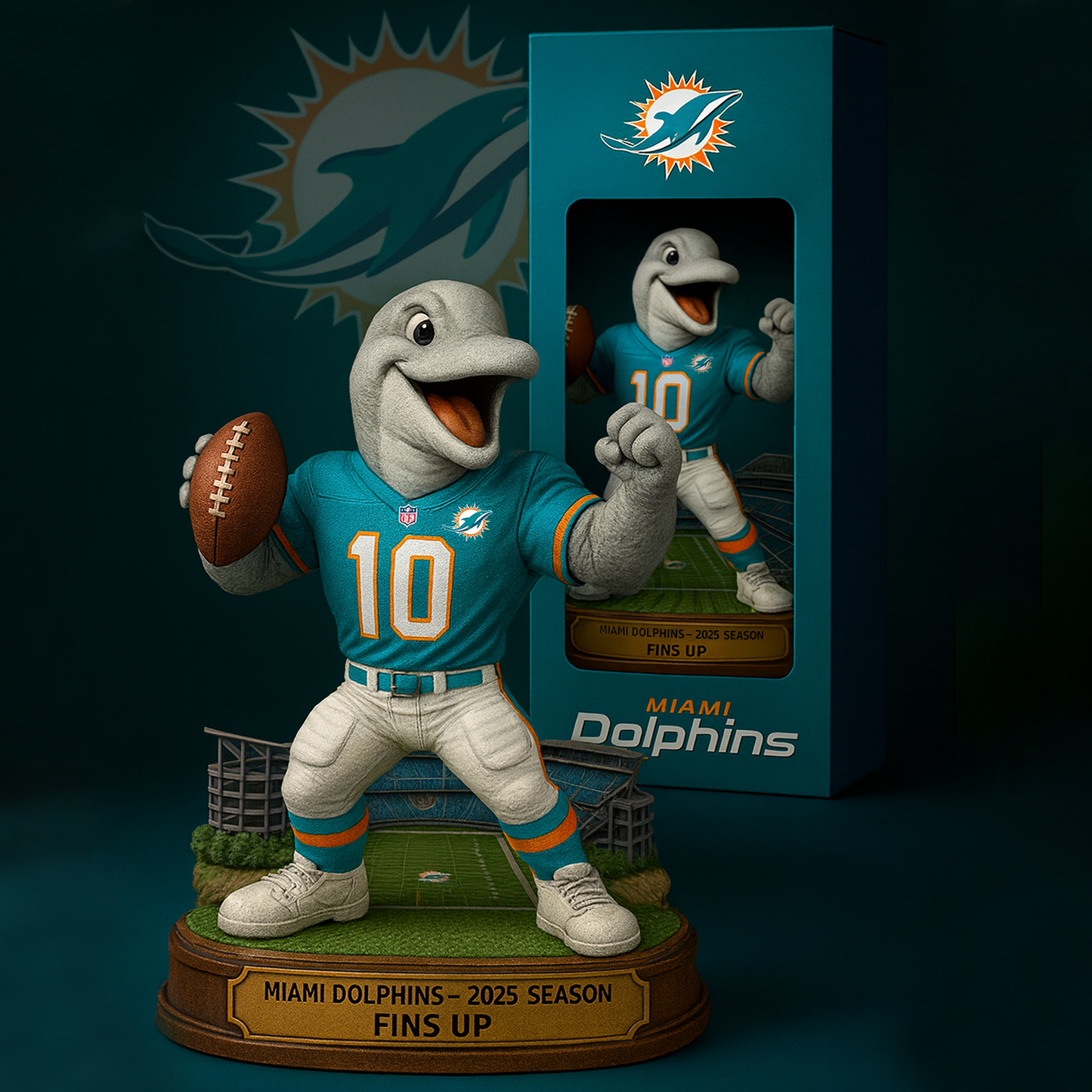 MIA x NFL Premium Acrylic Plaque DATND TANTD