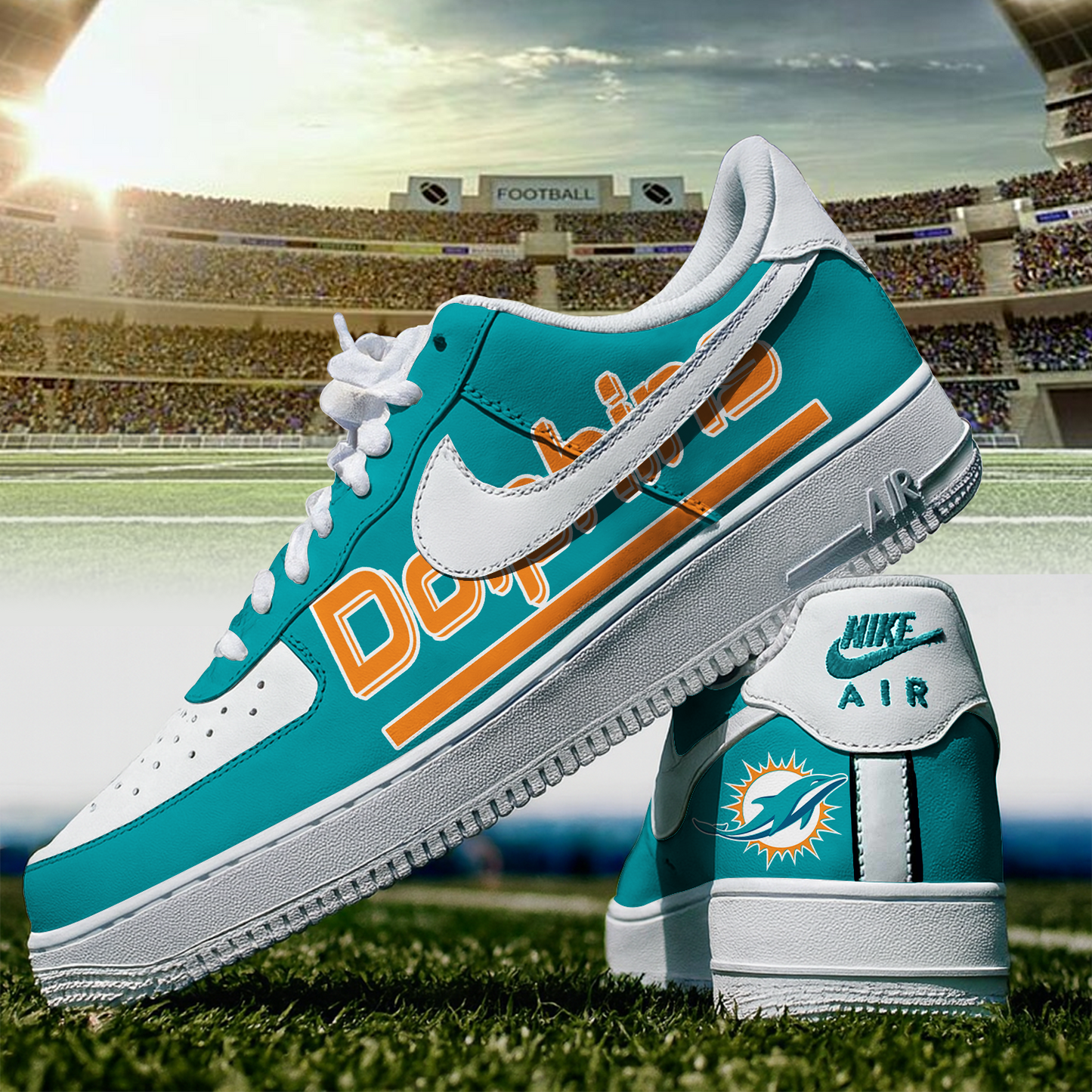 MIA x NFL PREMIUM AF1 SNEAKER V1 DATND TANTD