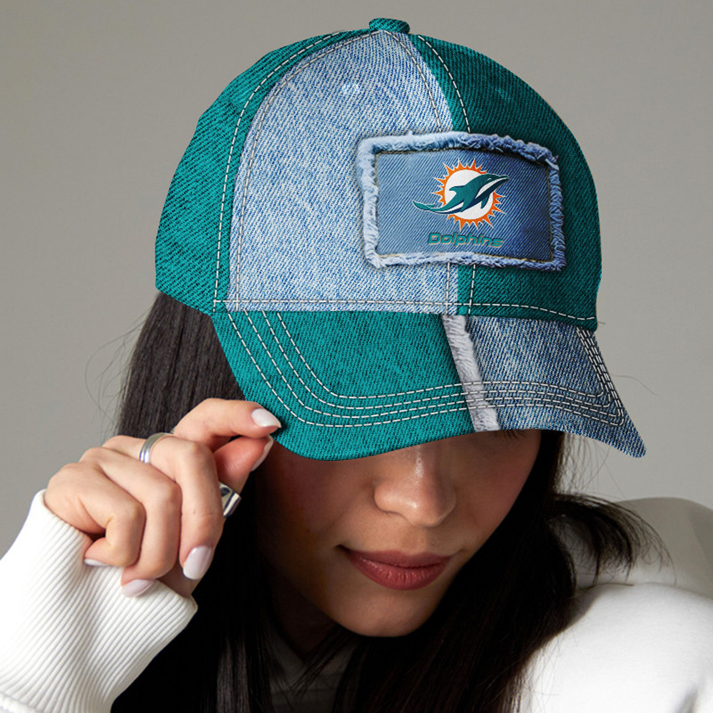 MIA x NFL Streetwear Style Classic Cap DATND TANTD