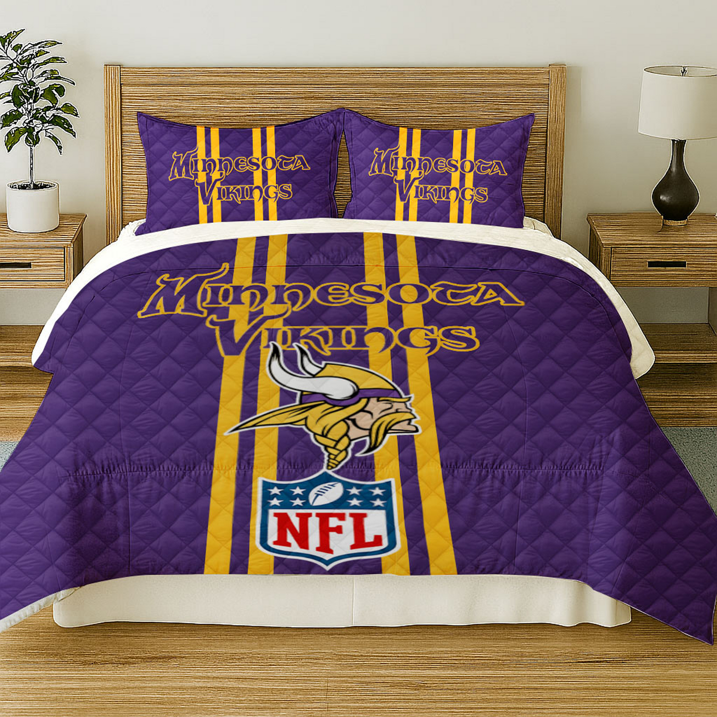 MIN x NFL Bedding Set DATND TANTD
