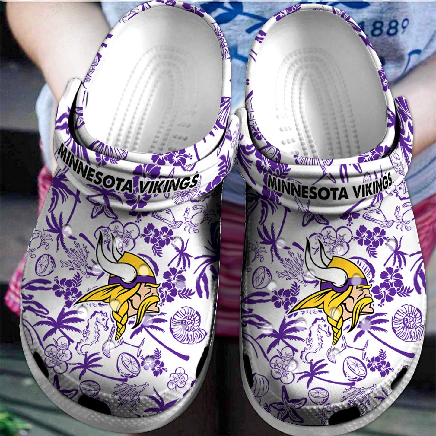MIN x NFL Clogs DATND TANTD