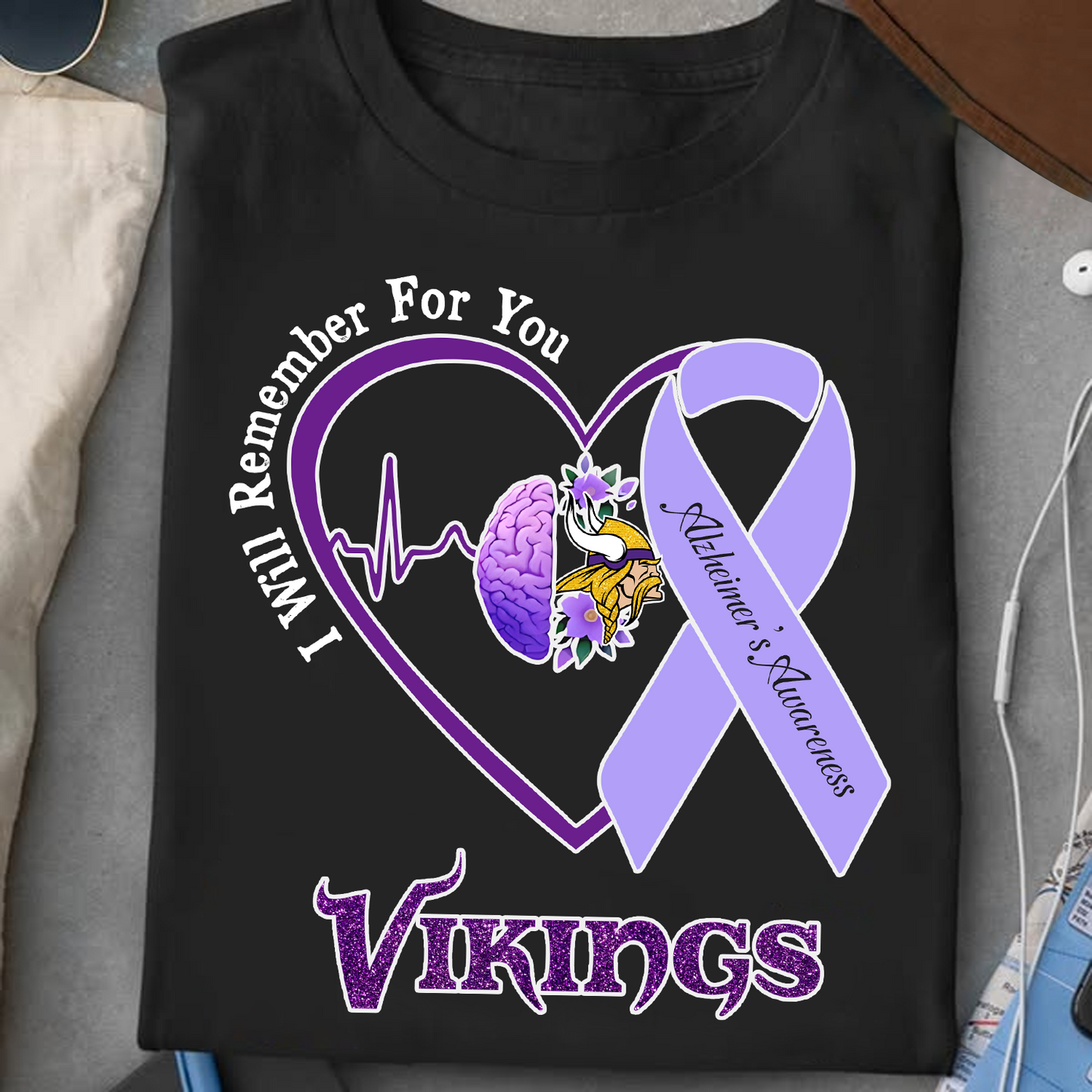 MIN x NFL I Will Remember For You T-Shirt V1 DATND TANTD