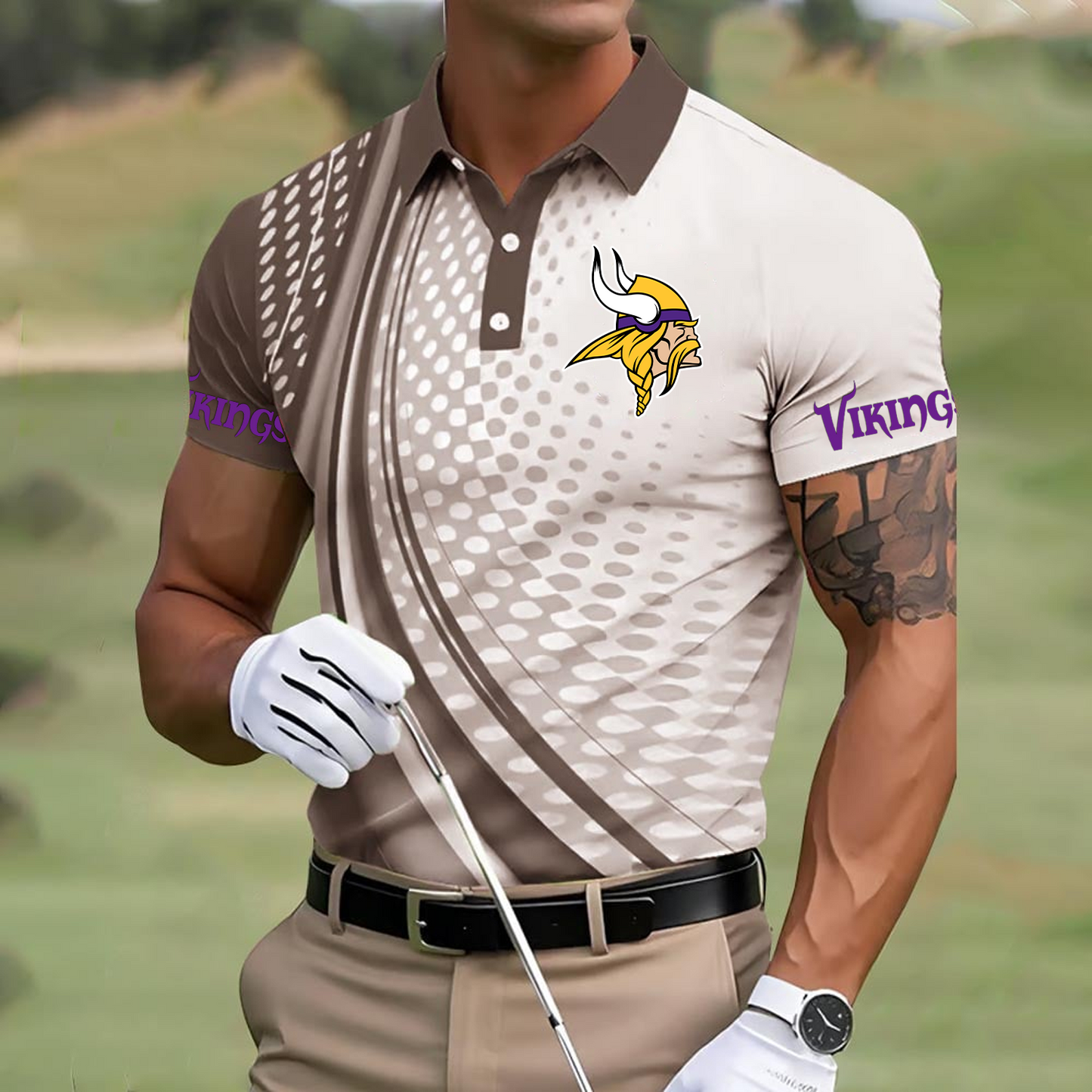 MIN x NFL Polo Shirt DATND TANTD