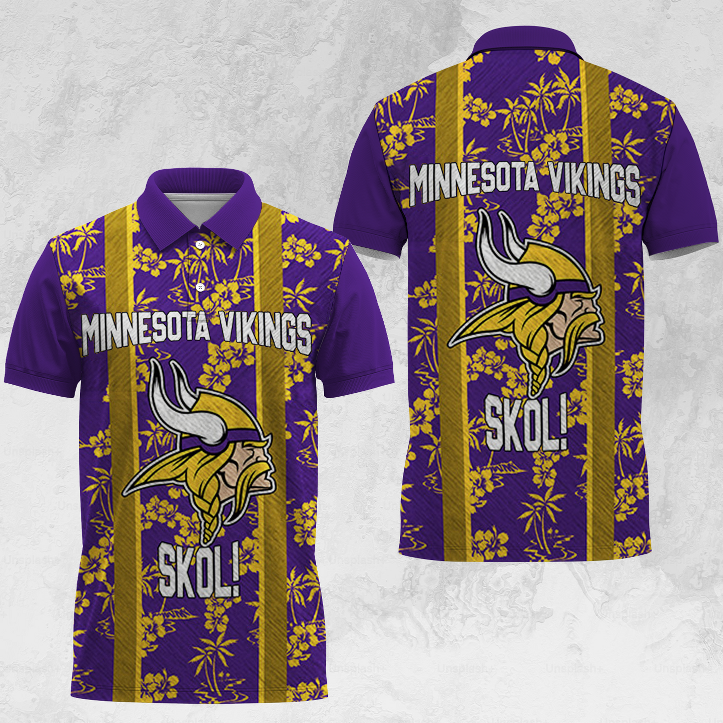 MIN x NFL Polo Shirt DATND TANTD
