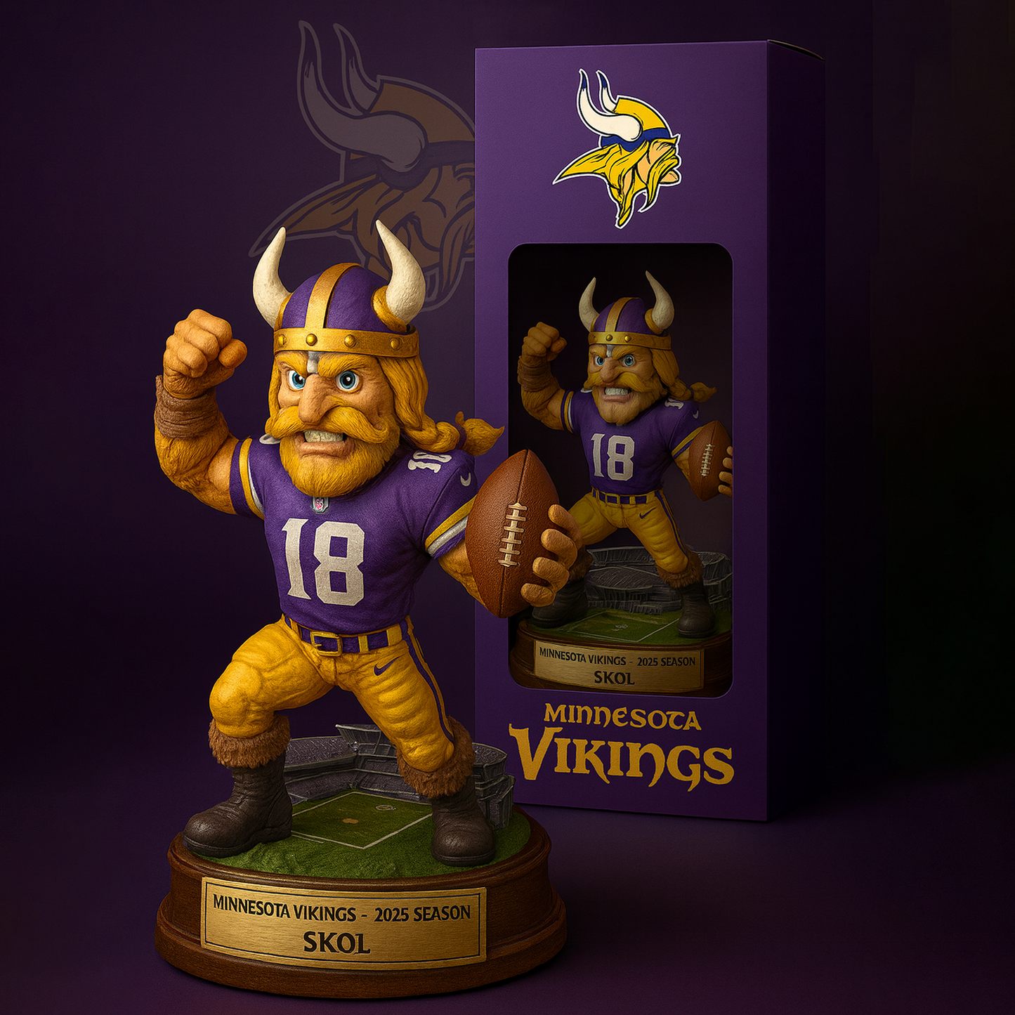 MIN x NFL Premium Acrylic Plaque DATND TANTD