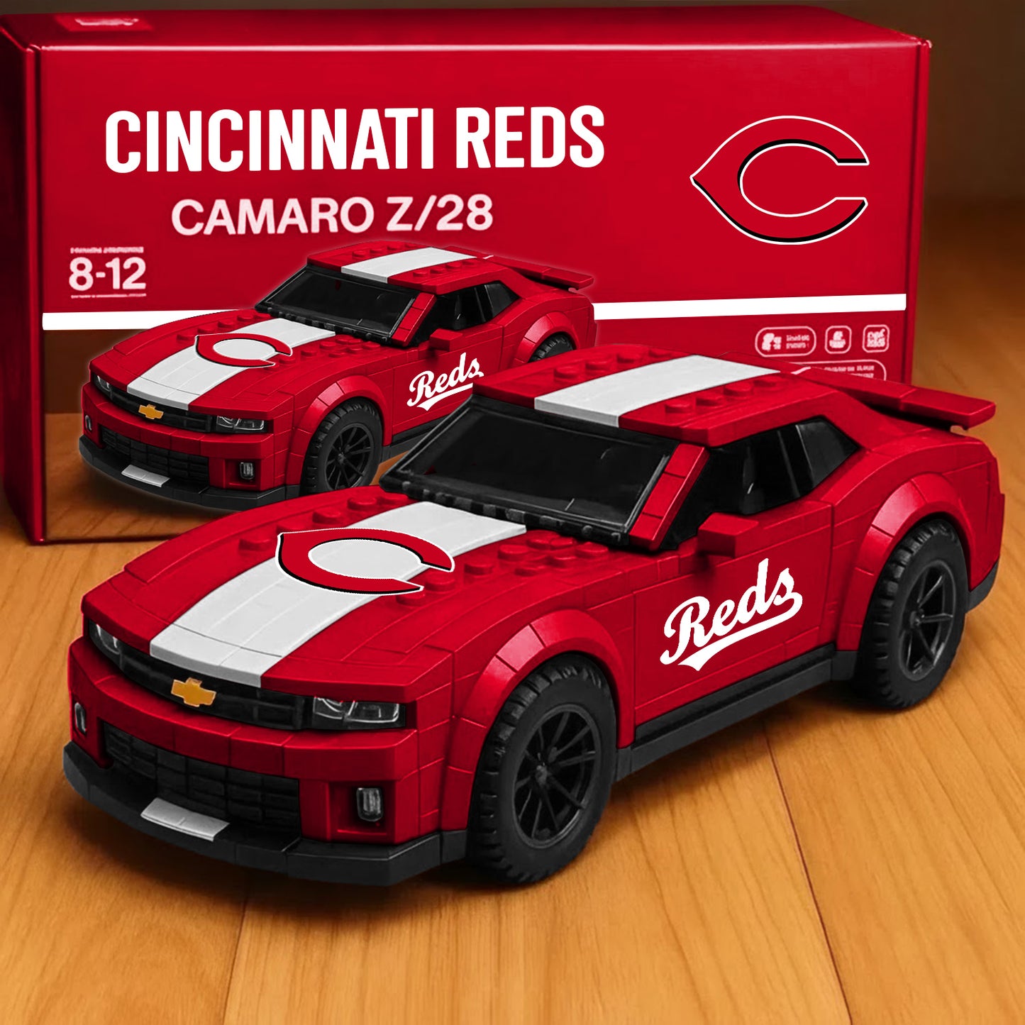MLB x CIN Camaro Football Team Building Blocks V1 NAK NHM
