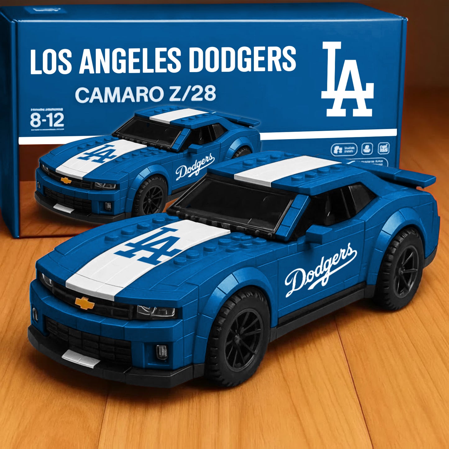 MLB x LAD Camaro Football Team Building Blocks V1 NAK NHM