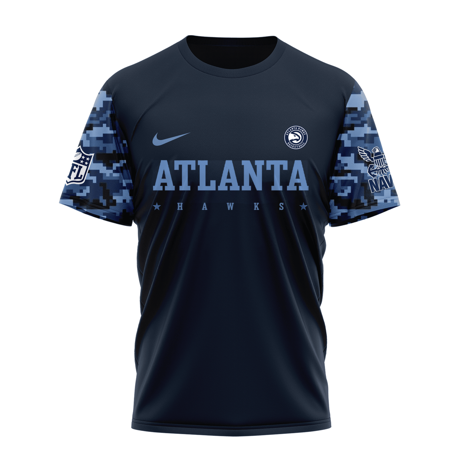 NBA AH Premium Navy 250 Years 3D Shirt DDT CTND