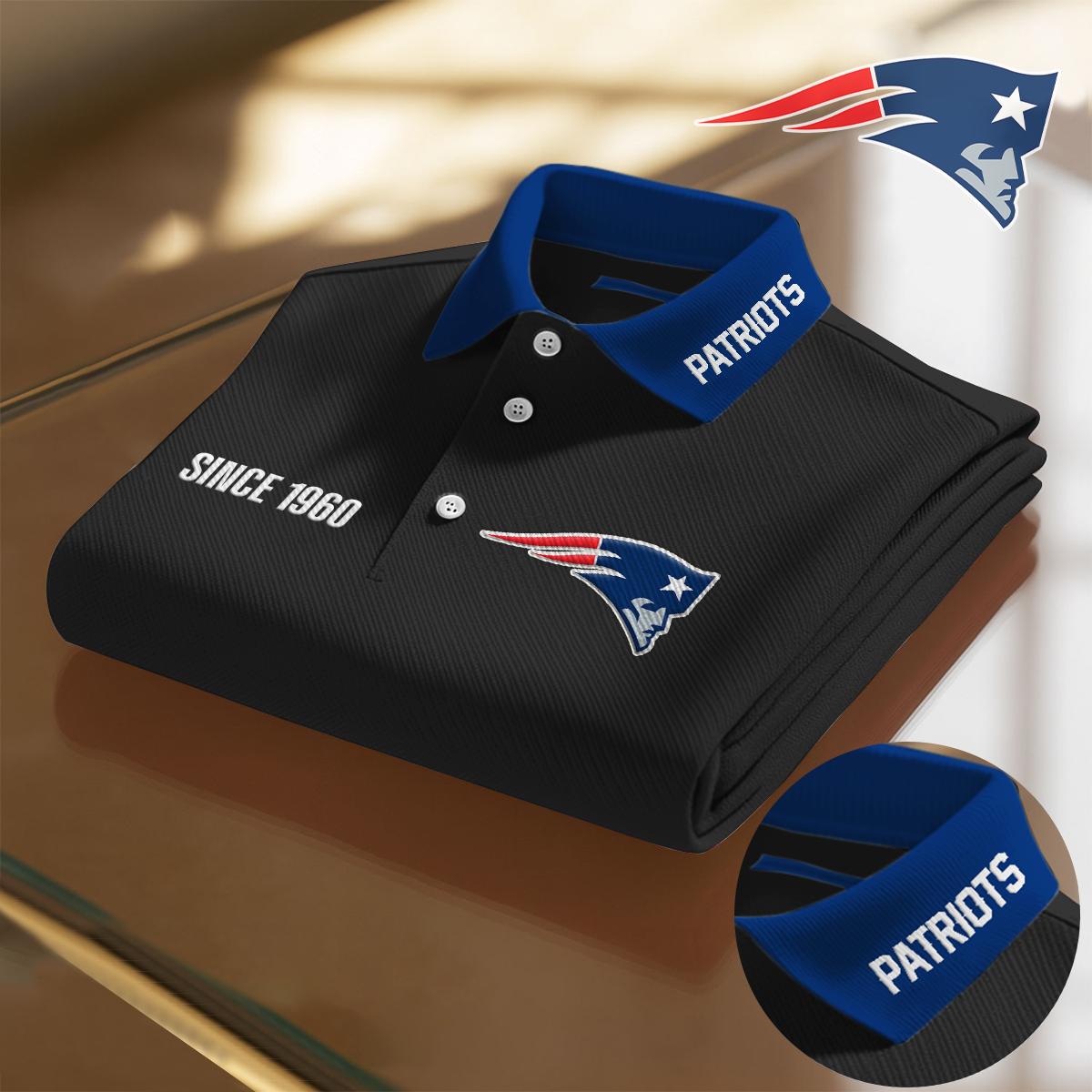 NE x NFL Premium Polo Shirt DatND DVT