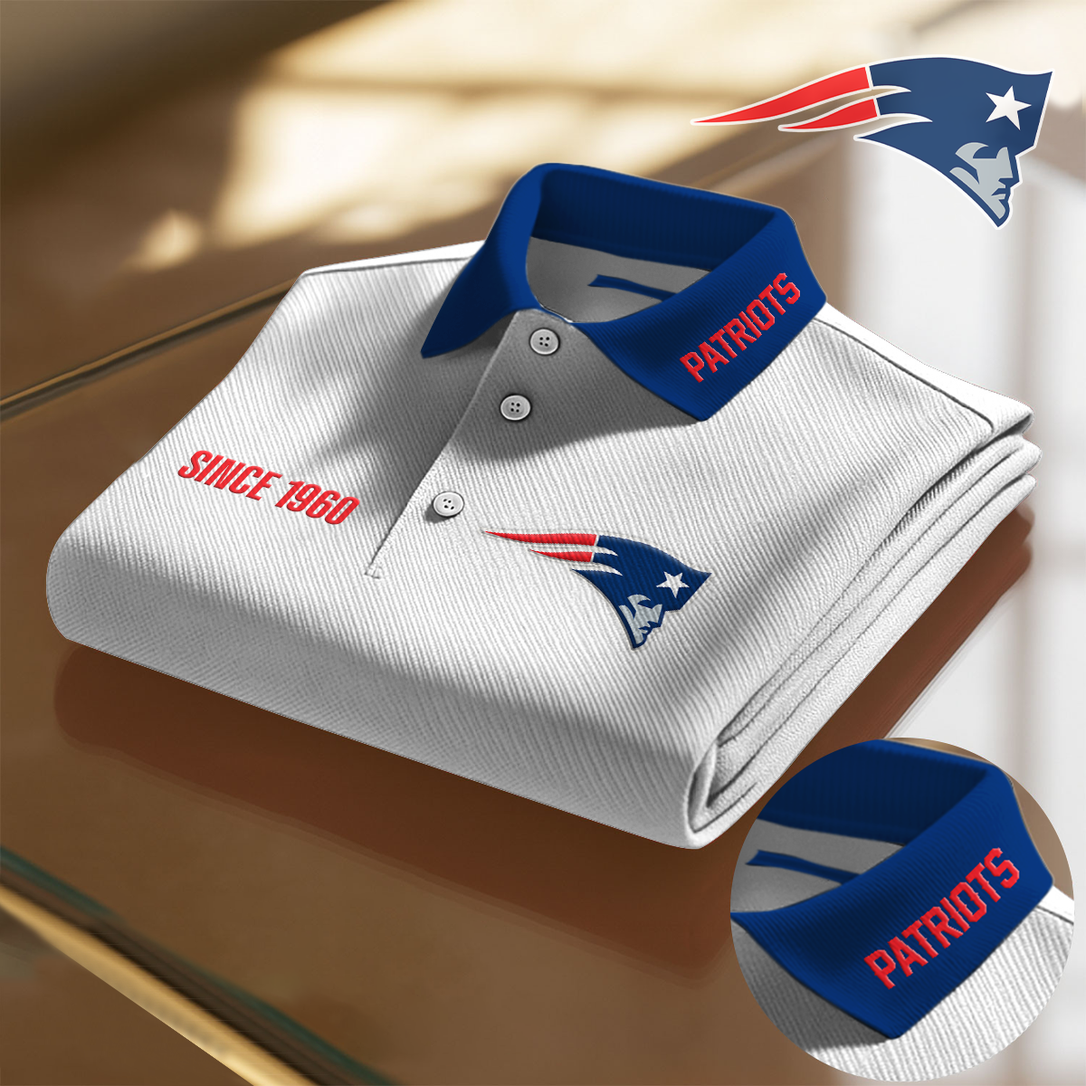 NE x NFL Premium Polo Shirt DatND DVT