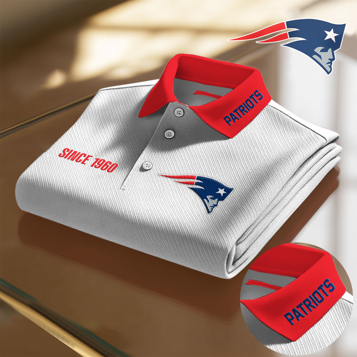 NE x NFL Premium Polo Shirt DatND DVT