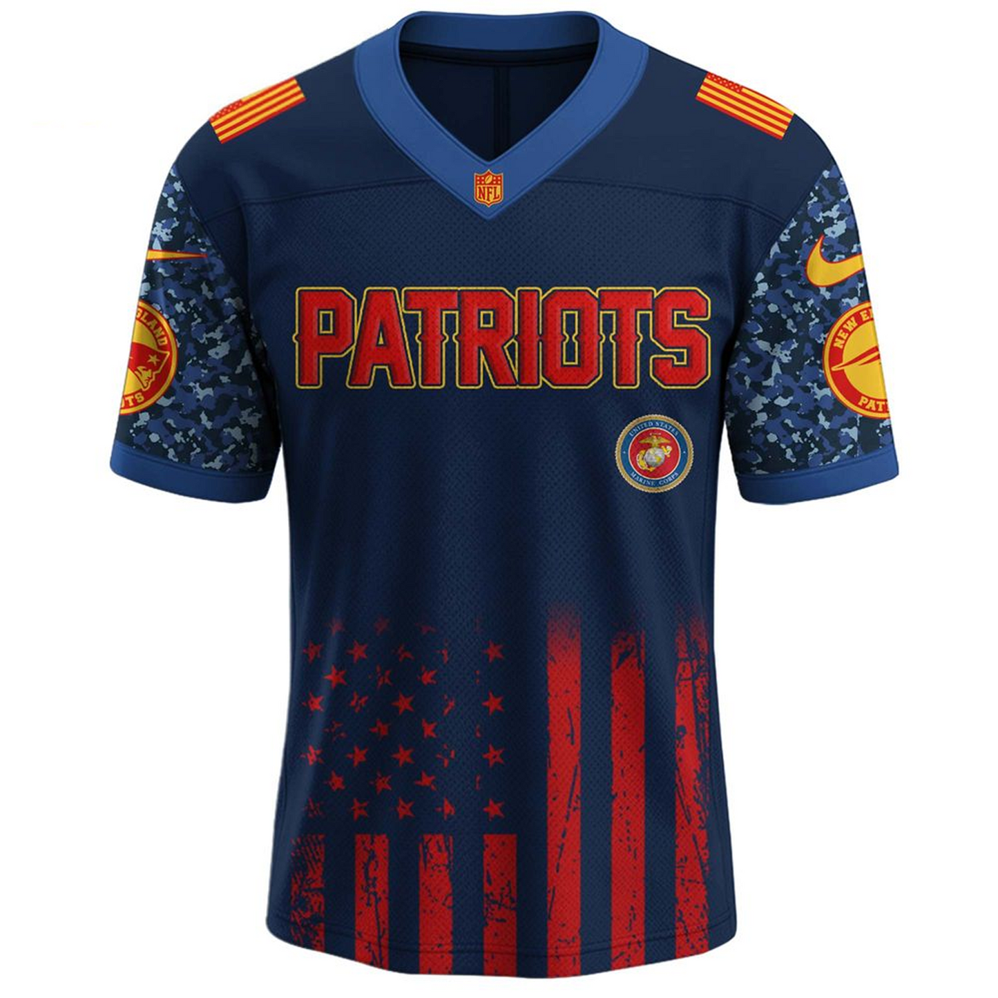 NE x U.S.M.C 250th Birthday Celebration Jersey DatND DVT