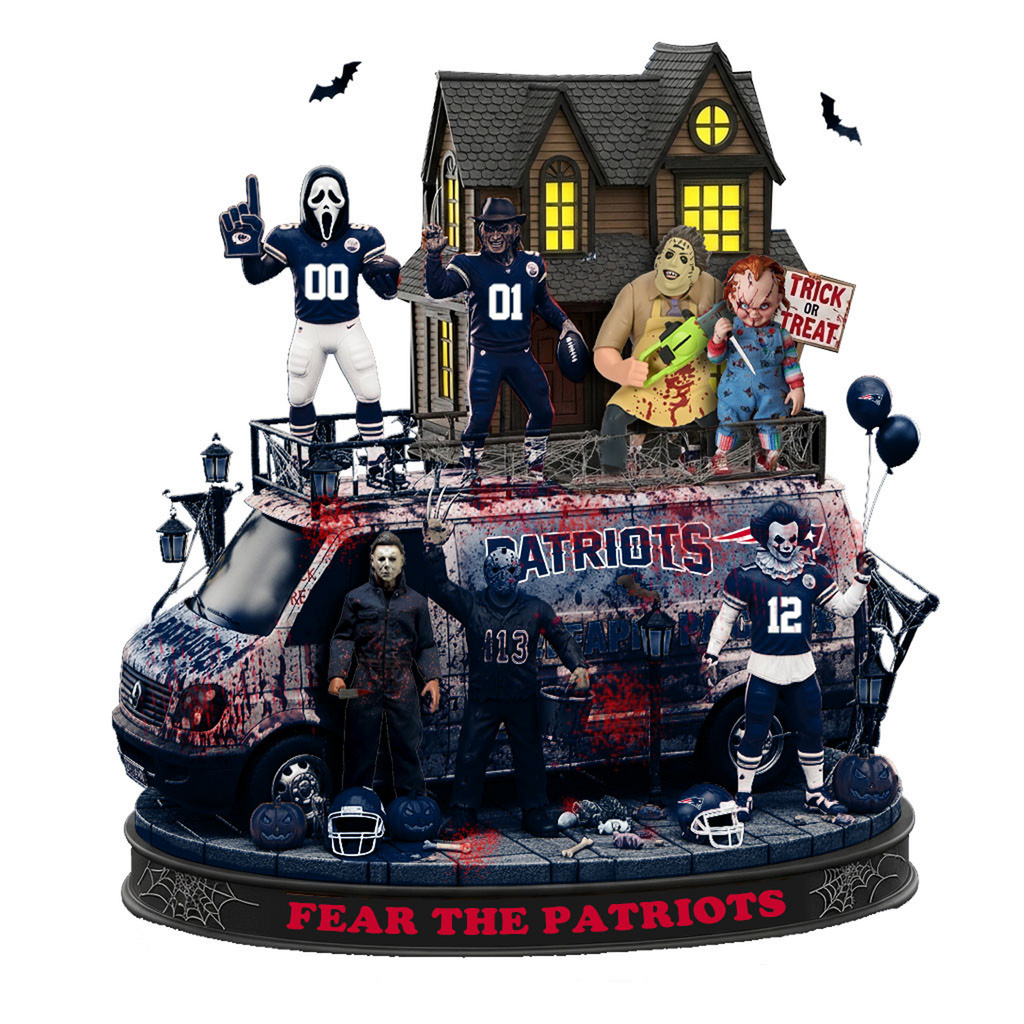 NEP x NFL Halloween Acrylic Plaque DATND TANTD