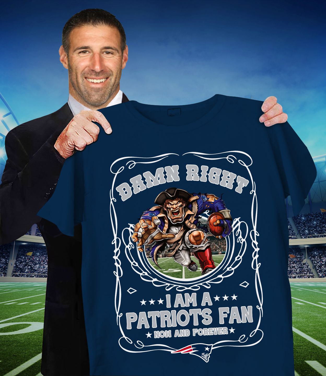 NEP x NFL Mascot 2D T-Shirt DATND TANTD 120825