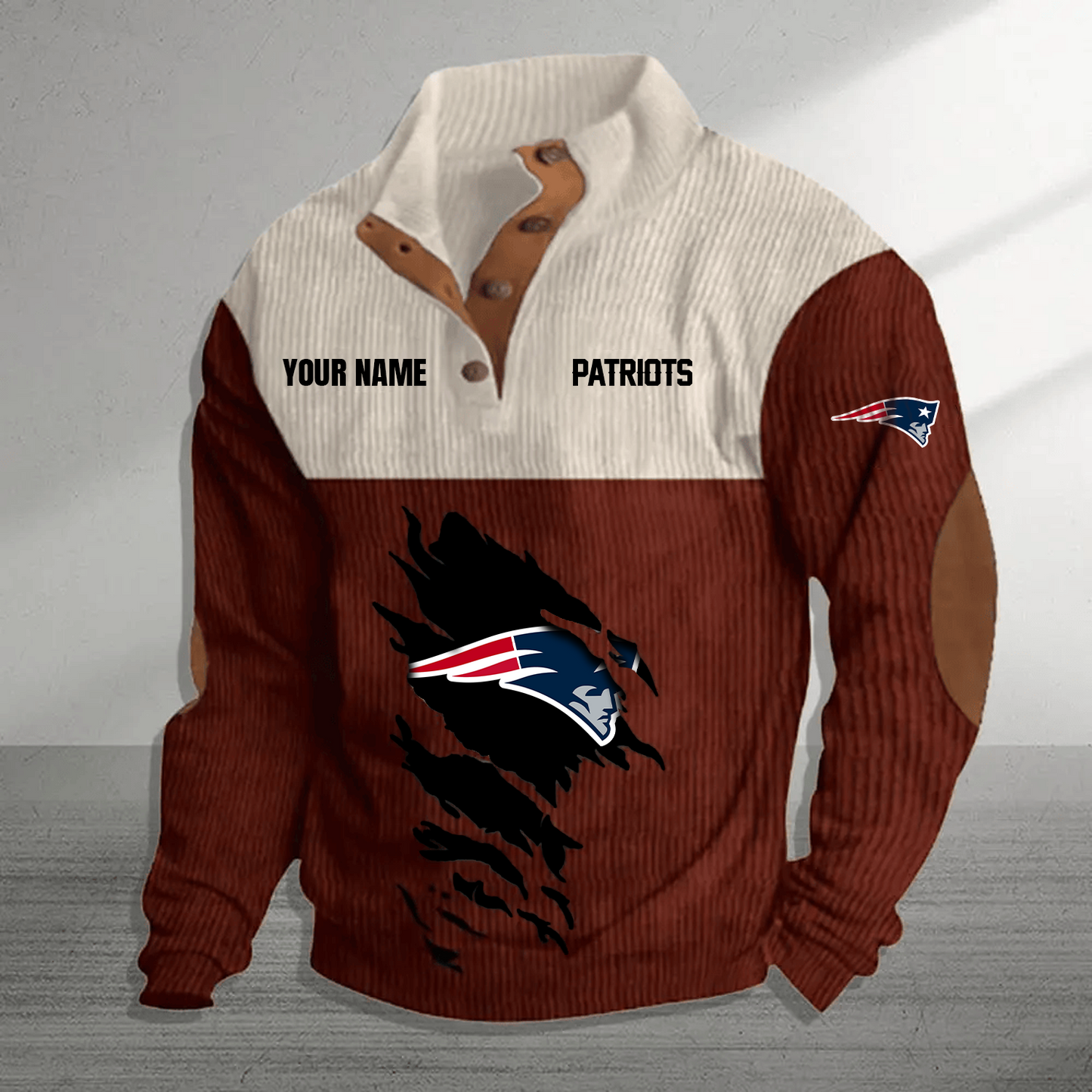 NEP x NFL Premium Personalized Game-Day Pullover DATND TANTD