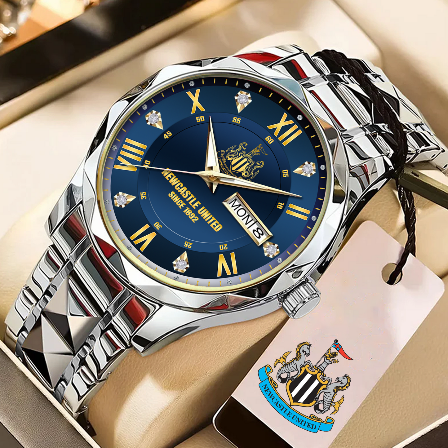 NEW Alloy Luxury Quartz Watch DATND TANTD