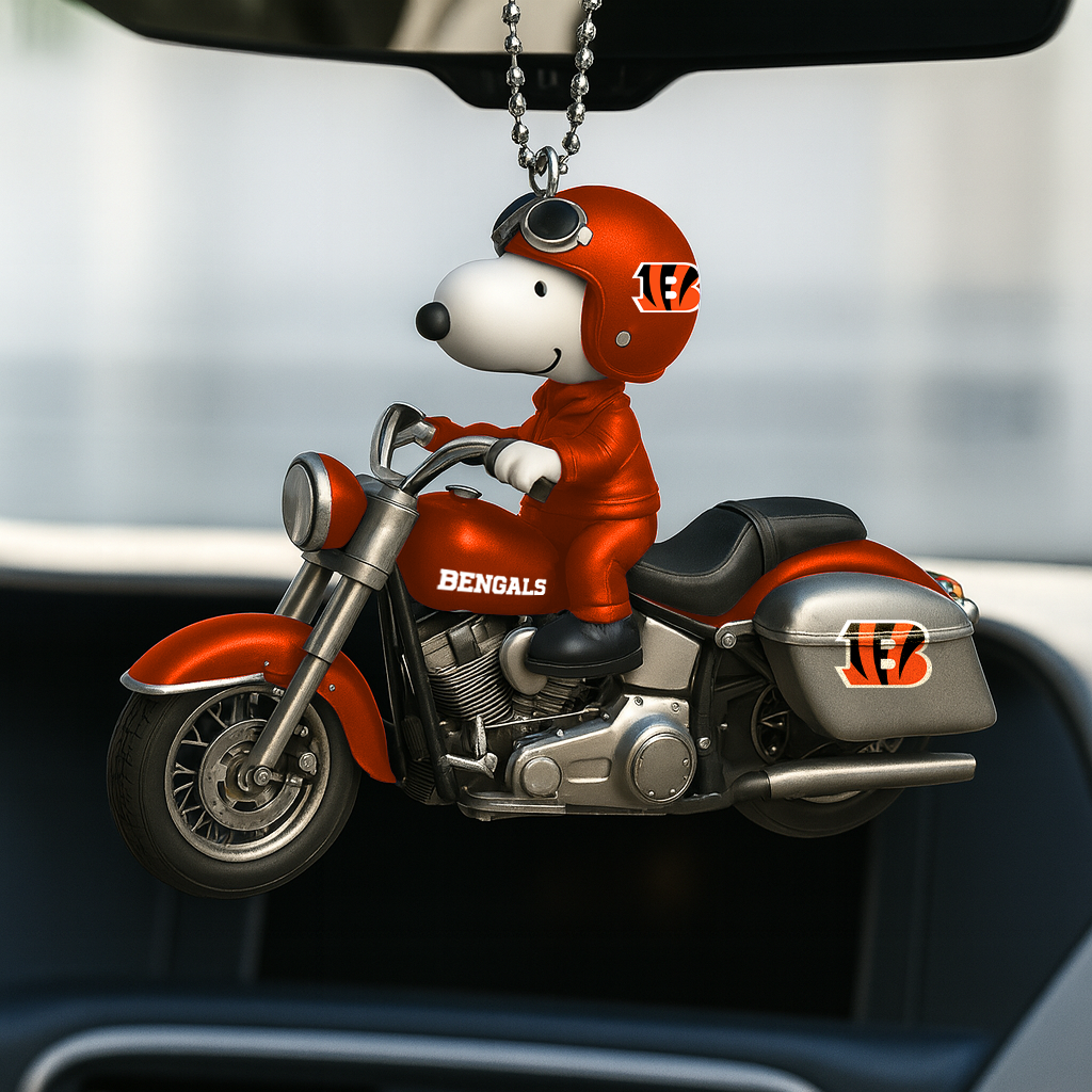 NFL CIN x SNP Premium Car Hanging Ornament DDT CTND