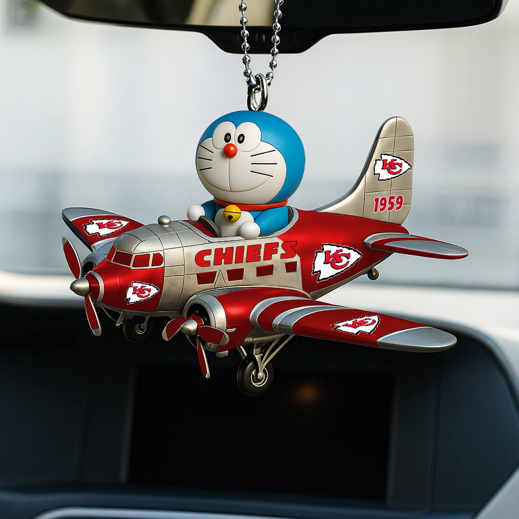 NFL KCC x DRM Premium Car Hanging Ornament DDT NTL