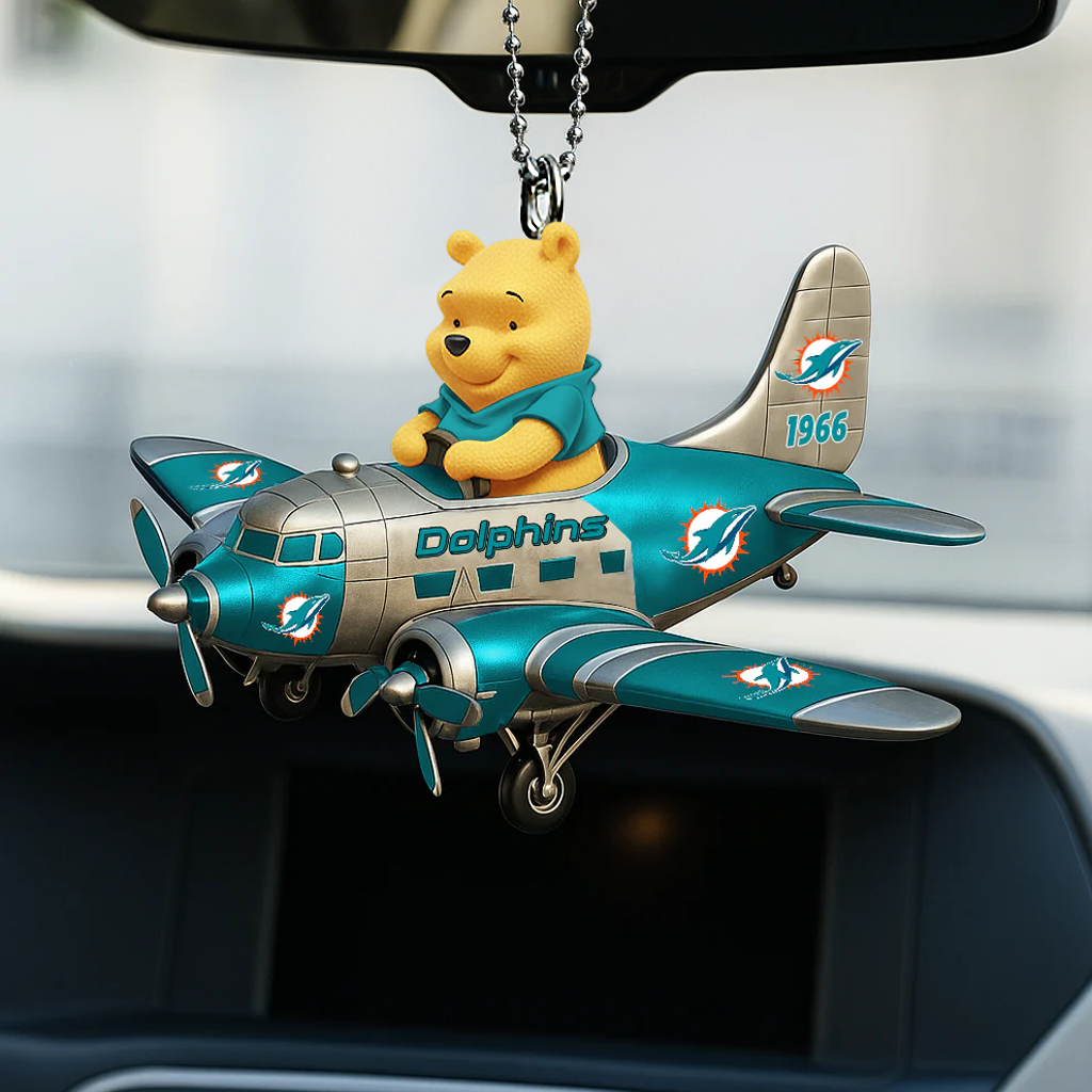 NFL MD x Winnie The PH Premium Car Hanging Ornament DDT NTL