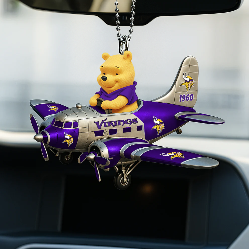 NFL MV x Winnie The PH Premium Car Hanging Ornament DDT NTL