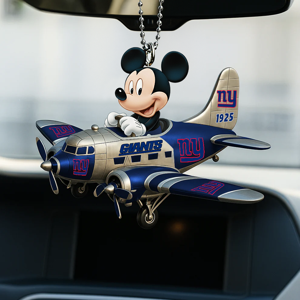 NFL NYG x MM Premium Car Hanging Ornament DDT NTL