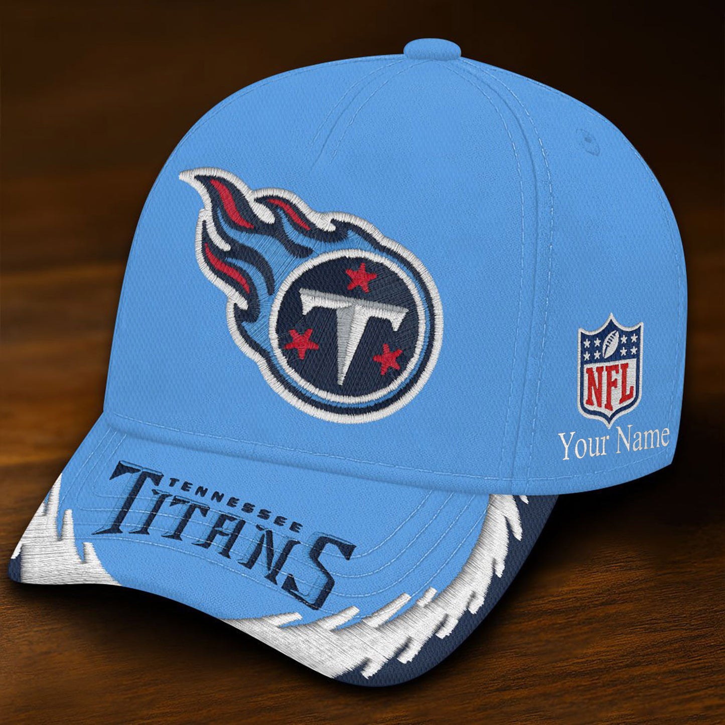 NFL TEN Team All Over Printed Classic Cap V5 NAK NHM