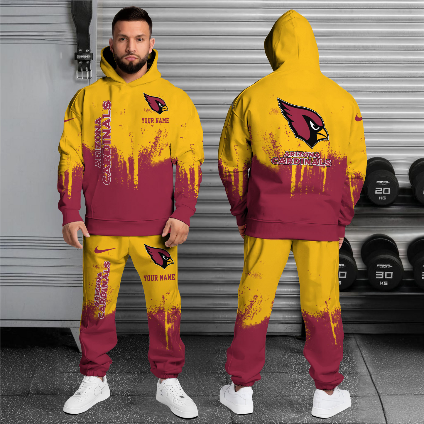 NFL x AC Combo Hoodie And Sweatpants V1 NAK NHT