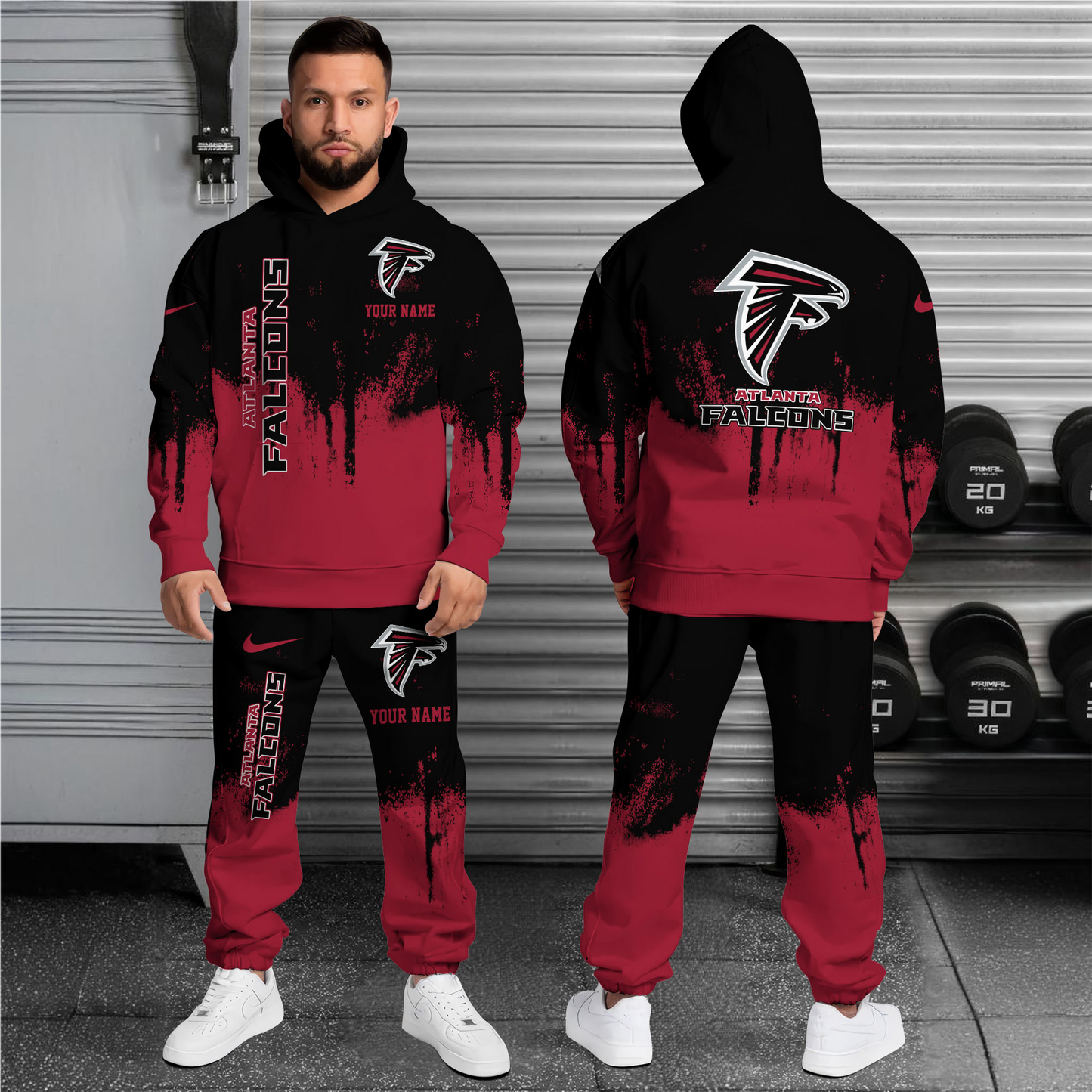 NFL x AF Combo Hoodie And Sweatpants V1 NAK NHT