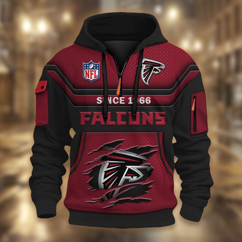 NFL x AF Multicolor Zip Hoodie Shirt DDT CTND