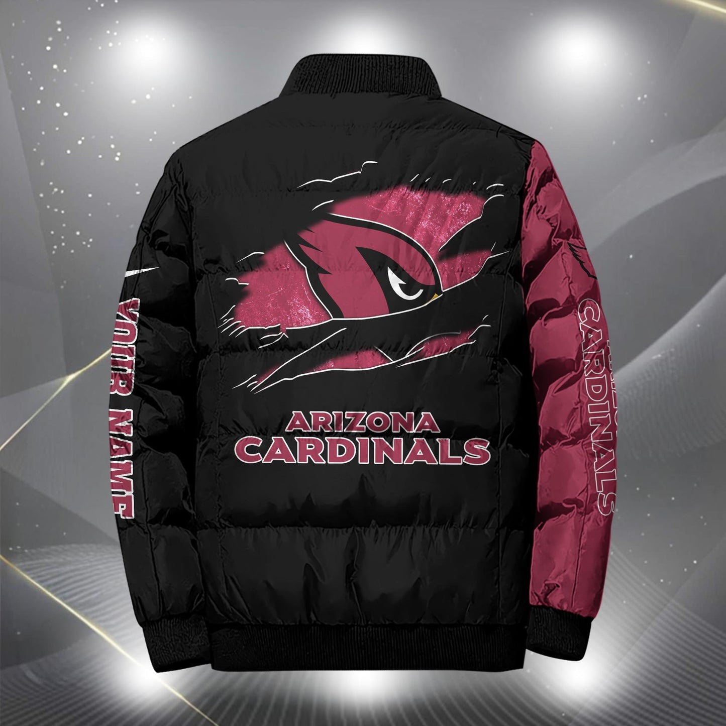 NFL x ARI Personalized Puffer Jacket HLP