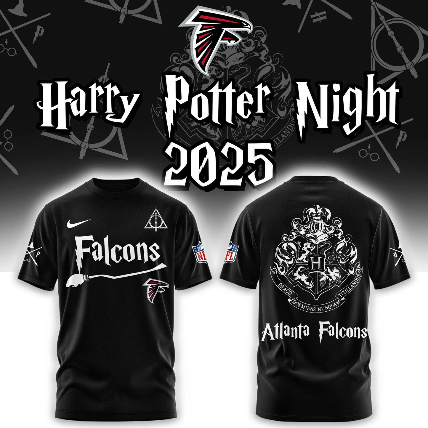 NFL x ATL x Harry Potter 3D Shirt HLP 251025