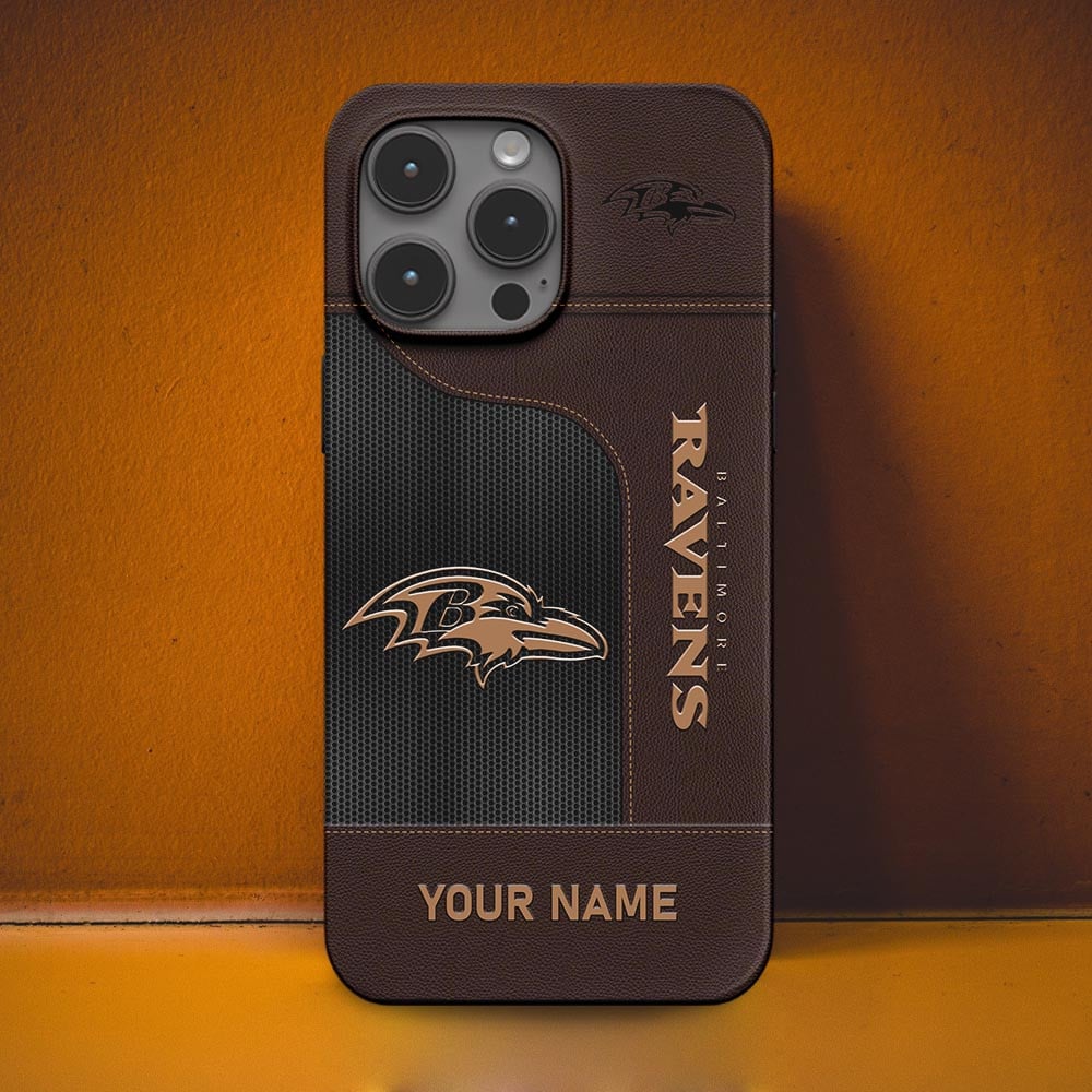 NFL x BAL Personalized Phone Case HLP HLPHUONG