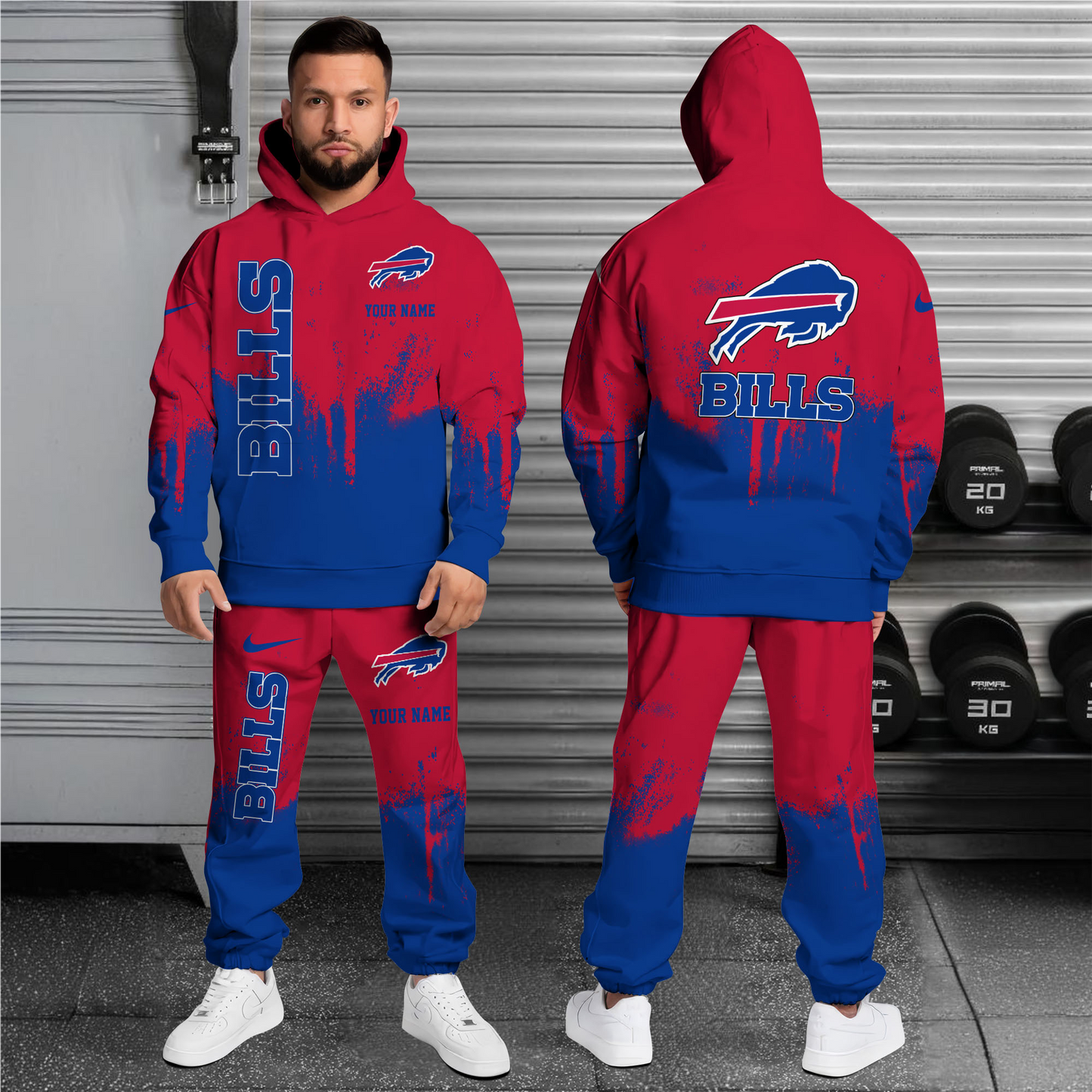 NFL x BB Combo Hoodie And Sweatpants V1 NAK NHT