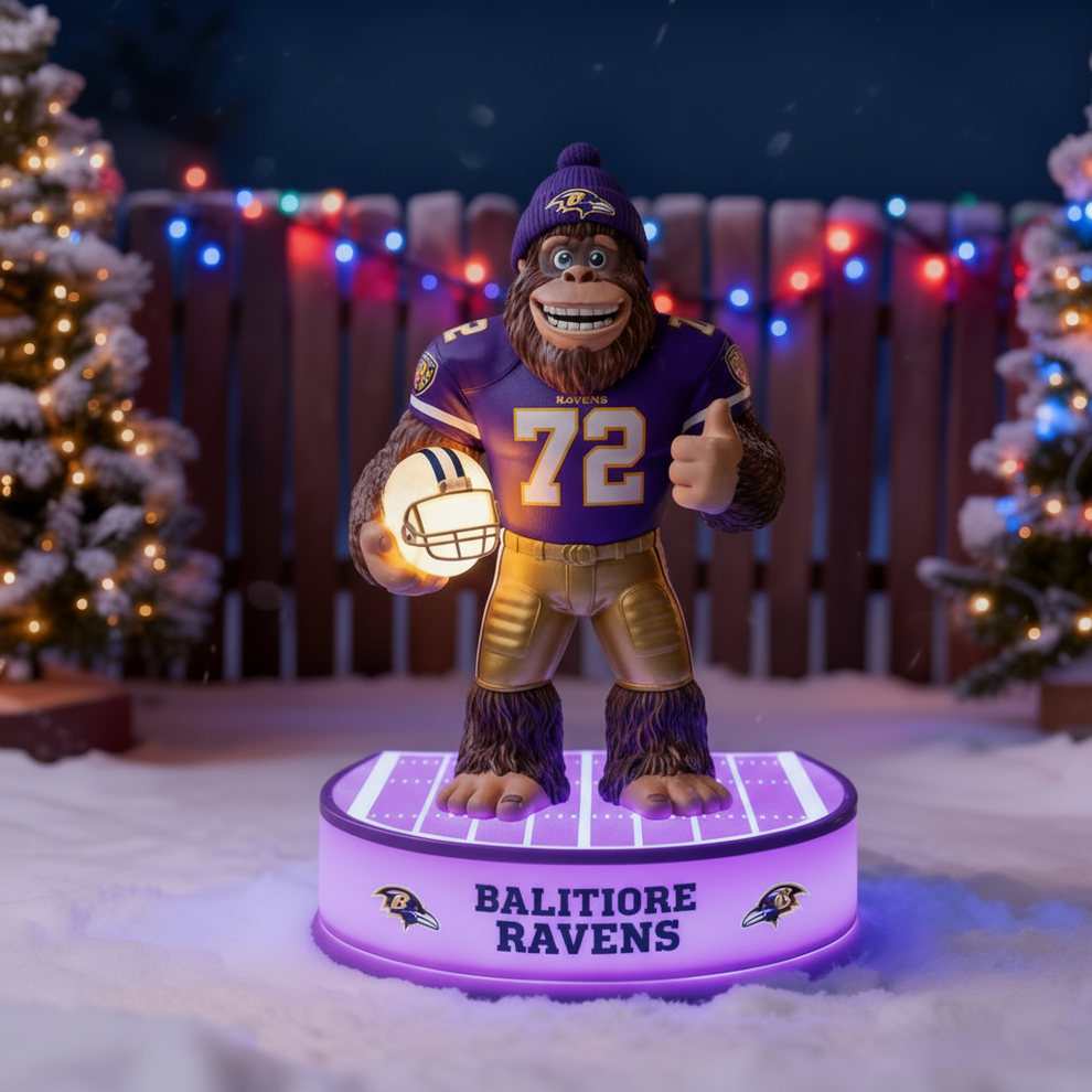 NFL x BR Bigfoot Gridiron Guardian Collectible Statue V1 NAK