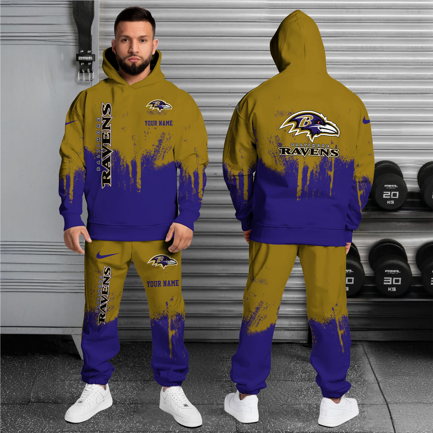 NFL x BR Combo Hoodie And Sweatpants V1 NAK NHT