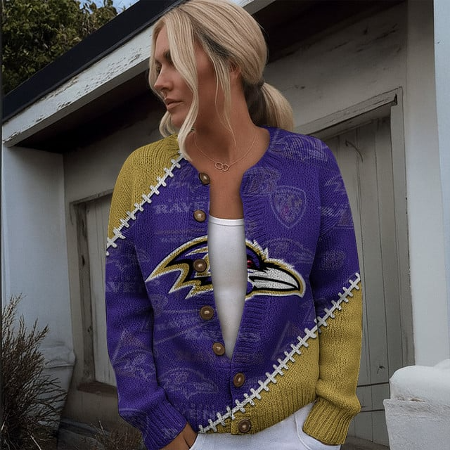 NFL x BR Women cardigan sweater V1 NAK TXP