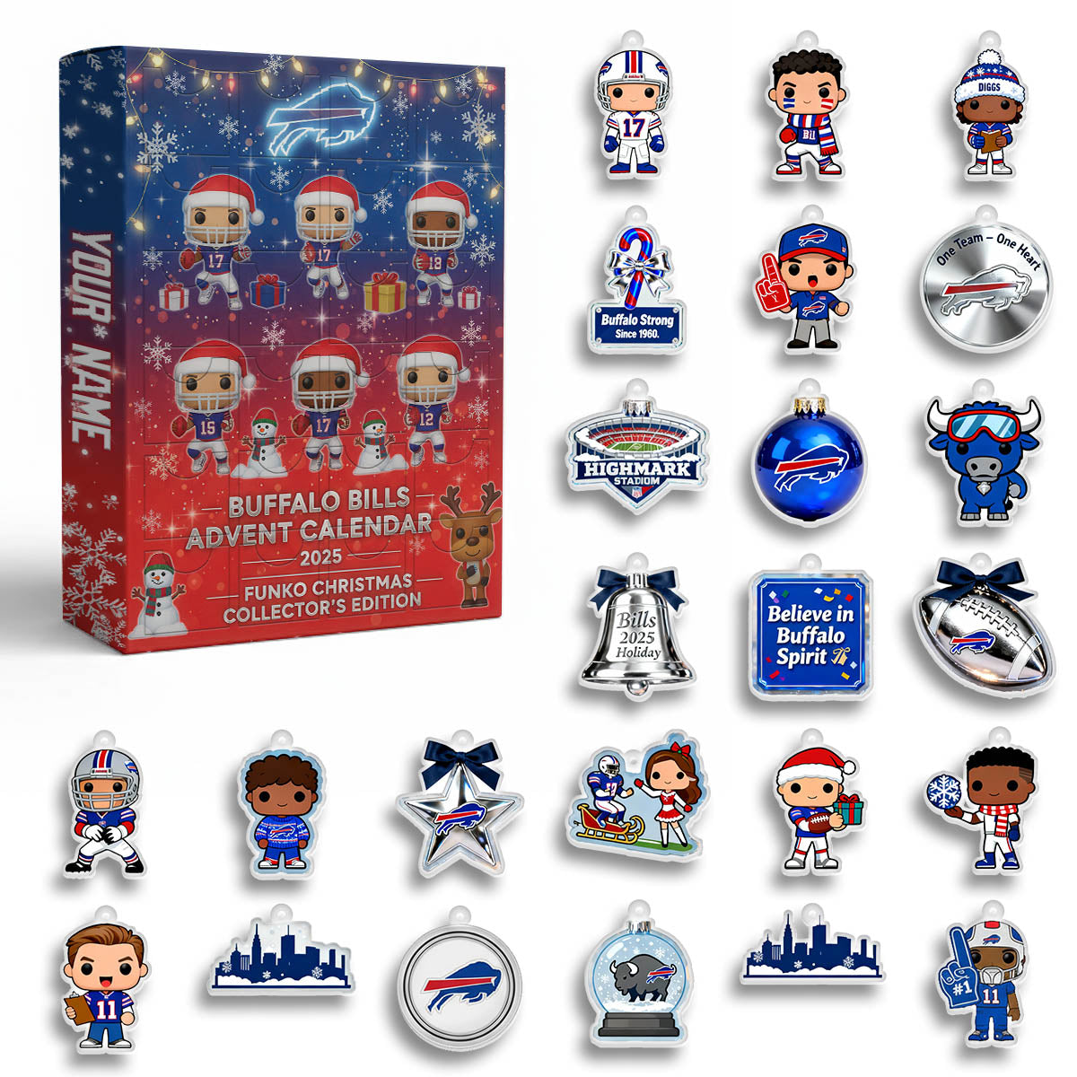 NFL x BUF 2025 Christmas Personalized Advent Calendar HLP HLPHUONG
